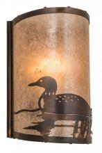  178371 - 8" Wide Loon Left Wall Sconce