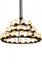  178978 - 72" Wide Loxley 39 Light Three Tier Chandelier