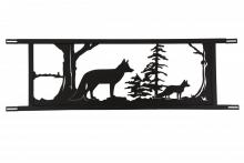  179789 - 94.5"W Neversink Bridge Fox Decor