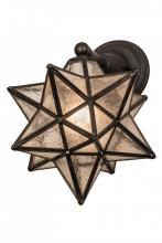  180419 - 10"W Moravian Star Wall Sconce