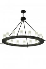  180925 - 48"W Loxley 16 LT Chandelier