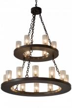  182367 - 36"W Loxley 18 LT Two Tier Chandelier