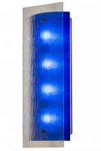 Meyda Blue 183127 - 10"W Quadrato Mist Wall Sconce