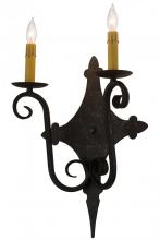  183262 - 12"W Angelique 2 LT Wall Sconce