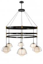 Meyda Blue 188206 - 116"W Heliocentricity 6 LT Chandelier