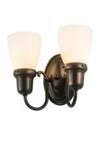 Meyda Blue 188456 - 10"W Revival Goblet 2 LT Wall Sconce