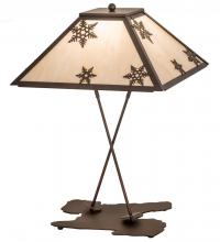  188530 - 28"High Snowflake Table Lamp