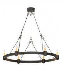  190565 - 36"W Kenosha 6 LT Chandelier