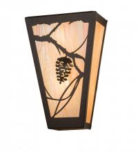  192001 - 11" Wide Whispering Pines Wall Sconce