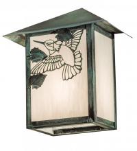  192857 - 9" Wide Seneca Hummingbird Wall Sconce