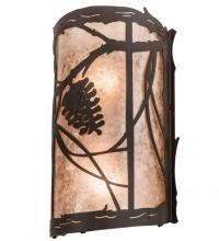  193755 - 7" Wide Whispering Pines Wall Sconce