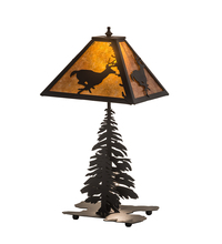  194300 - 22" High Deer on the Loose W/Lighted Base Table Lamp