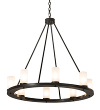  194762 - 36" Wide Loxley 8 LT Chandelier