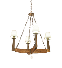 Meyda Blue 195110 - 42" Wide Arendal 4 Light Chandelier