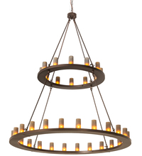  195244 - 72" Wide Loxley 36 Light Two Tier Chandelier