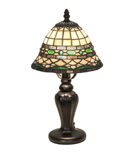  198767 - 15" High Tiffany Roman Mini Lamp