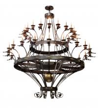 Meyda Blue 198967 - 112" Wide Chloe 40 Light Chandelier