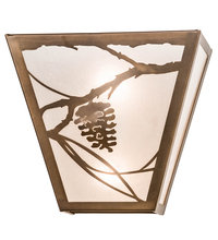 200156 - 13" Wide Whispering Pines Wall Sconce