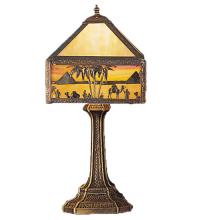 200209 - 19.5" Wide Camel Mission Accent Lamp