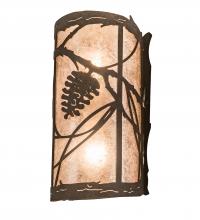  200852 - 8" Wide Whispering Pines Wall Sconce