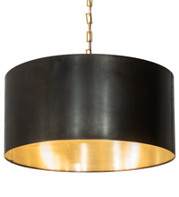 Meyda Blue 210476 - 42" Wide Cilindro Campbell Pendant