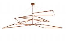  210950 - 216" Wide Isotope Chandelier