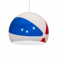  211847 - 24" Wide Beach Ball Pendant