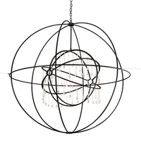  213417 - 60" Wide Atom Enerjisi Hanging Sculpture