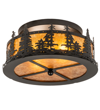  213426 - 16" Wide Tall Pines Flushmount
