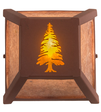 Meyda Blue 213699 - 7" Wide Tall Pines Wall Sconce