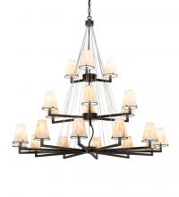 Meyda Blue 214042 - 54" Wide St Lawrence 21 Light Chandelier