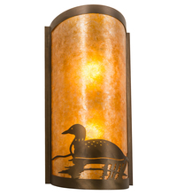  214484 - 9" Wide Loon Wall Sconce