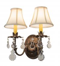  214991 - 14" Wide Chantilly 2 Light Wall Sconce