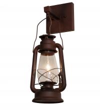  215766 - 7" Wide Miners Lantern Wall Sconce