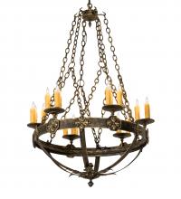 Meyda Blue 217524 - 32" Wide Neapolis 18 Light Chandelier