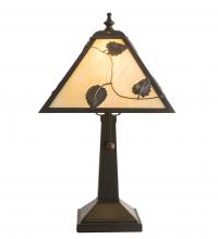  217778 - 9" Square Vine Leaf Table Lamp