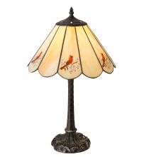 Meyda Blue 218825 - 21" High Cardinal Table Lamp