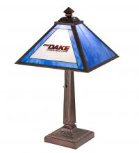  219517 - 23" High Personalized Mission Table Lamp