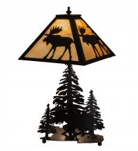  219733 - 21" High Moose on the Loose Table Lamp