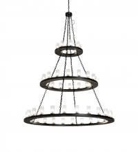  221385 - 72" Wide Loxley 48 Light Three Tier Chandelier