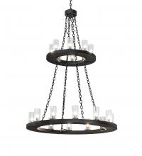  221404 - 42" Wide Loxley 20 Light Two Tier Chandelier