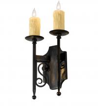  222726 - 9" Wide Toscano 2 Light Wall Sconce