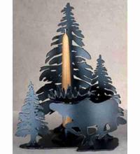  22361 - Moose on the Loose Candle Holder