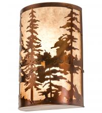 Meyda Blue 224711 - 12" Wide Tall Pines Wall Sconce