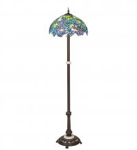  225024 - 62" High Tiffany Wisteria Floor Lamp