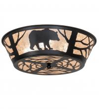  225872 - 22" Wide Bear on the Loose Flushmount