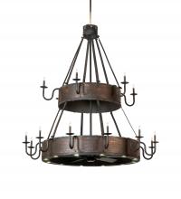  227743 - 74" Wide Costello 18 Light Two Tier Chandel-Air