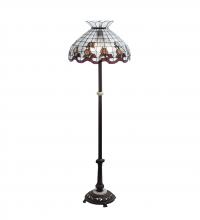  228519 - 62" High Roseborder Floor Lamp