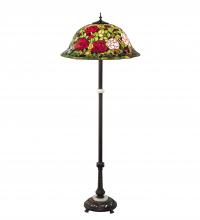  229110 - 62" High Tiffany Rosebush Floor Lamp