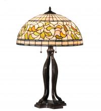  229126 - 30" High Tiffany Turning Leaf Table Lamp